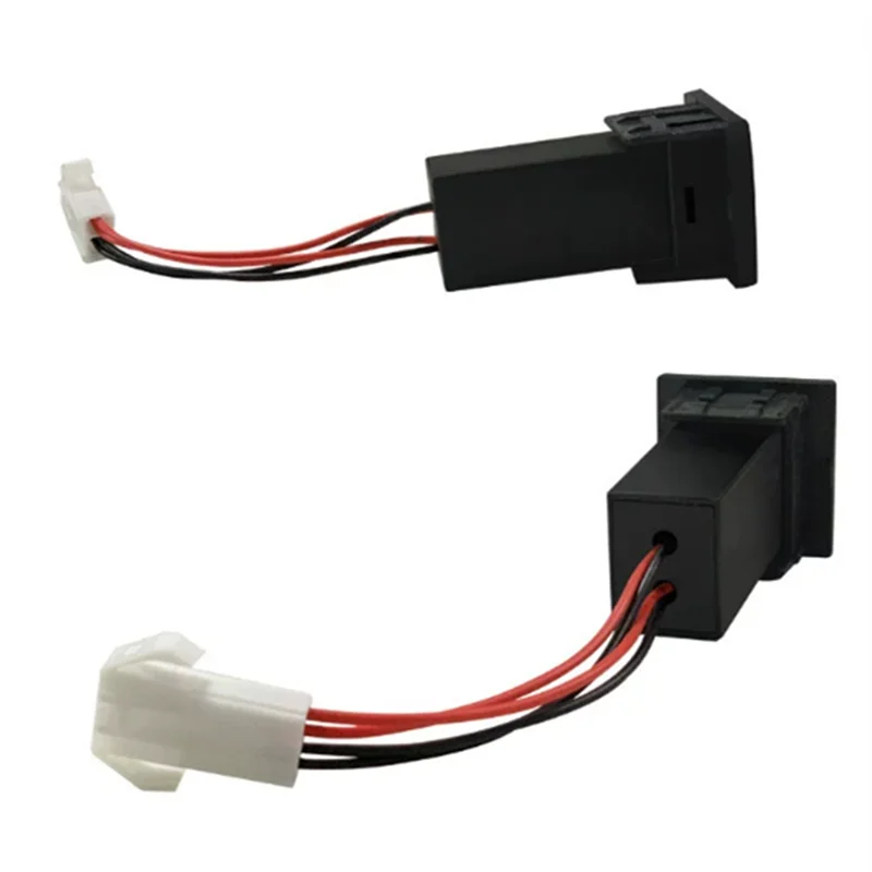 

For VW T5 Transporter 2003-2009 For ASR Dash Blank Switch Dual USB Charger Adapter Socket Car Phone Charger