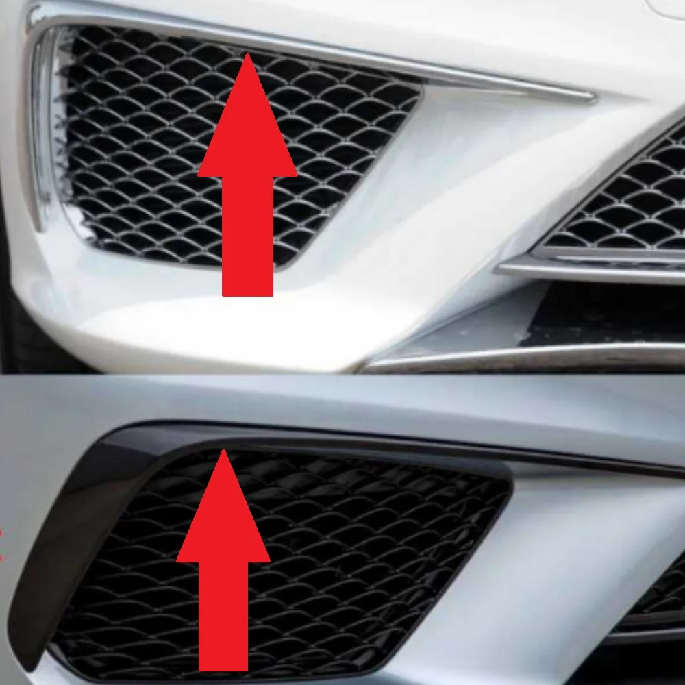 

Front bumper grille decorative strip For Mercedes Benz S-Class W222 S63 S65 2014-2017 AMG