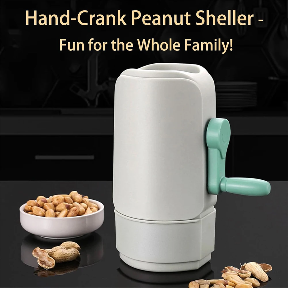 Automatic Peanut Sheller Food Grade Peanut Peeler Efficient Peanut De-Shelling Machine Peanut Opener Kitchen Gadget Accessories