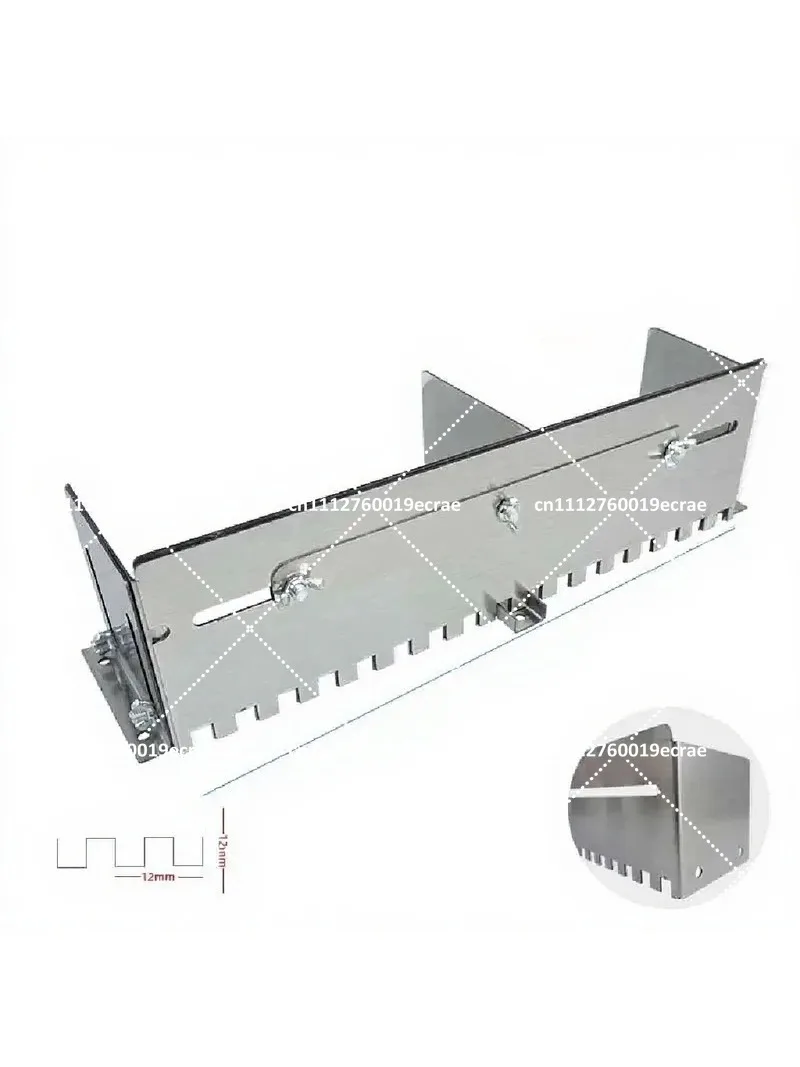 400-800mm Adjustable Notched Trowel for Fast, Even Adhesive Application on Floor Surfaces