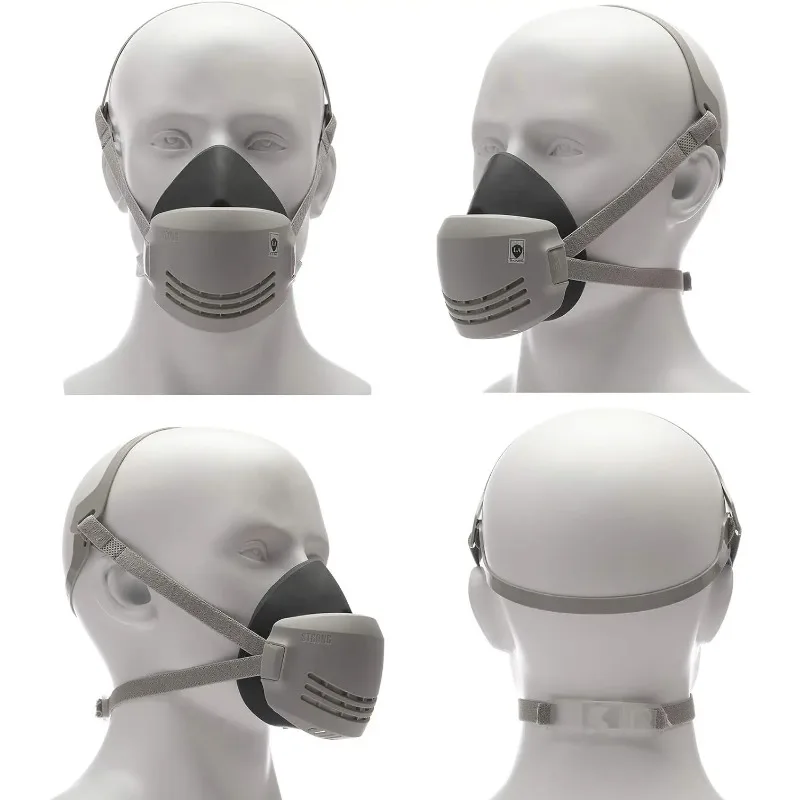 Dust Mask Reusable Respirator Mask Dust Half Face Shield Filter Cotton Respirator Dust-proof Mask Anti Industrial Dust Haze