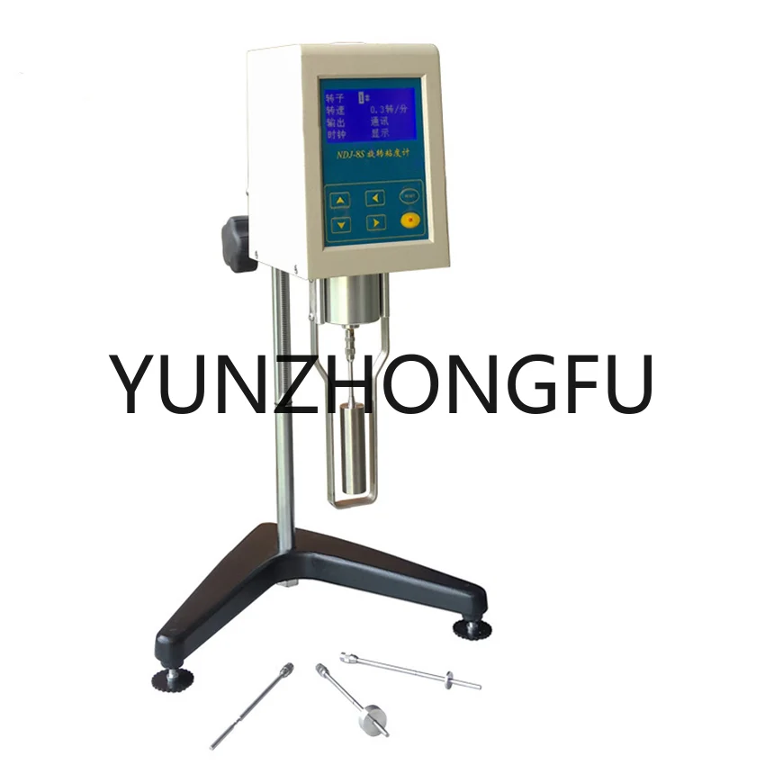 NDJ-8S Digital Rotary Viscometer Liquid Viscosity Tester Range 1-2000000mpa.s Viscosimeter Viscosity Measuring Instrument