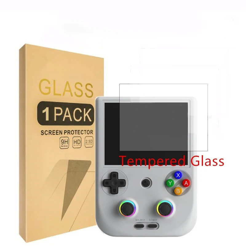 

For Anbernic RG406V Tempered Glass Screen Protector Accessories 9H RG406V Screen Protector Film Game Accessories