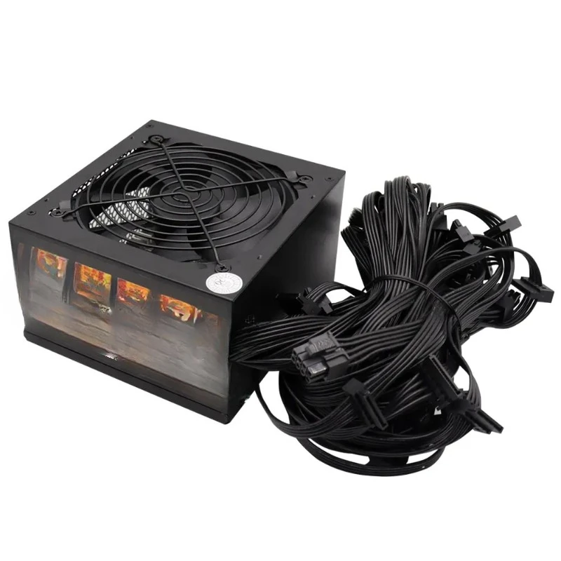 

PC PSU Desktop Power Supply for Computer Gamer High Quality Mining Power 800W PC Source