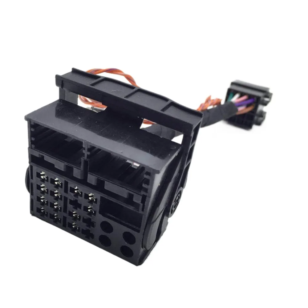 CAN Bus Power Adapter Cable for VW RNS510 RCD510 MIB 187A 187B Radio Retrofit Wiring Harness