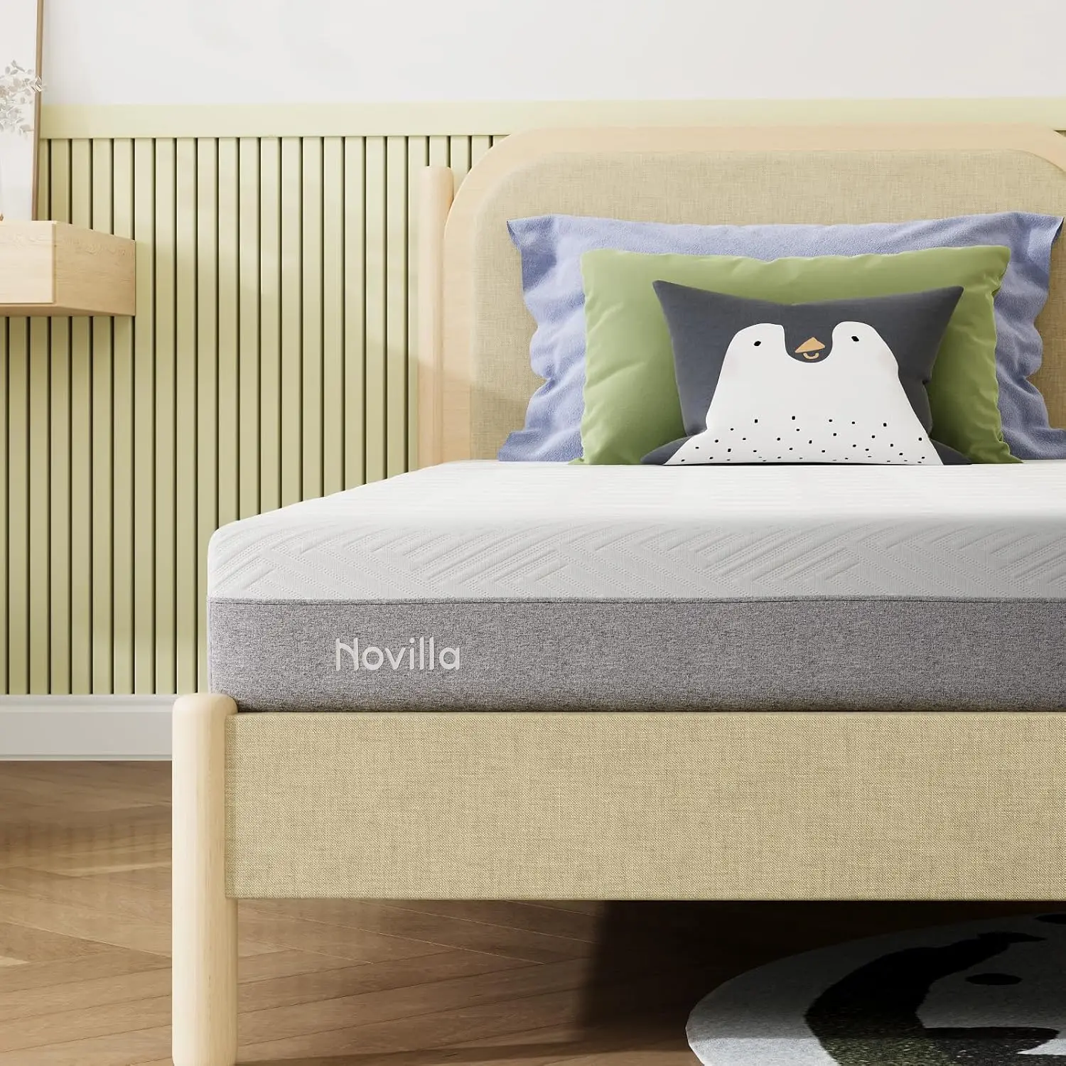 

6 Inch Twin Memory Foam Mattress in a Box, Gel-Infused for Cooling Sleep & Pressure Relief, CertiPUR-US Certified