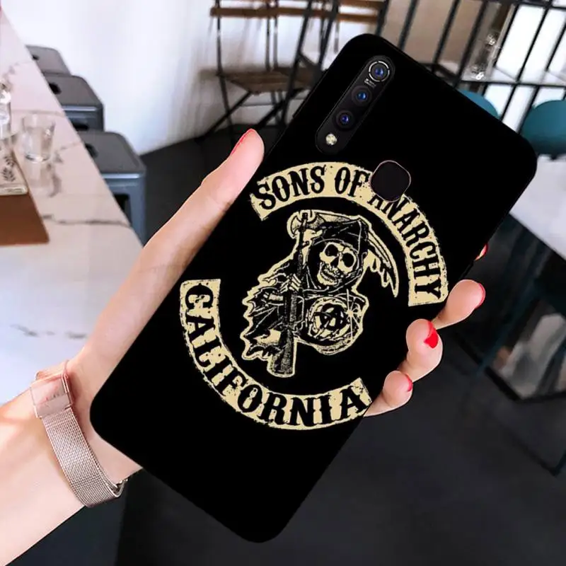 American TV Sons Of Anarchy Phone Case for Huawei Mate 20 10 9 40 30 lite pro X Nova 2 3i 7se