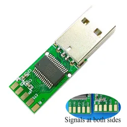 DS_USB_RS232_PCB Serial Adapter for Laptop BMS PLC IPC ITX ATX SBC Putty SecureCRT Xshell Config Program Debugger Console Tool