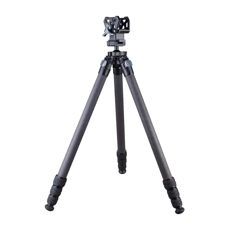 High strength carbon fiber tripod stabilizer can rotate 360 degrees,lightweight and portable tripod suitable for outdoor hunting