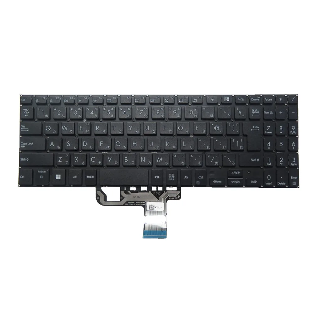 

Laptop Keyboard For ASUS 9Z.NGCSU.B0J NSK-WYBSU 0J 0KNX0-5125JP00 Without Frame Japanese JP Black