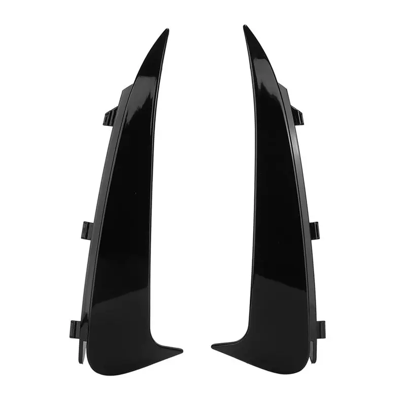 #35A (Black)Rear Bumper Canard Flaps Spoiler Cover for Mercedes Benz Coupe,Automotive Parts & Accessories