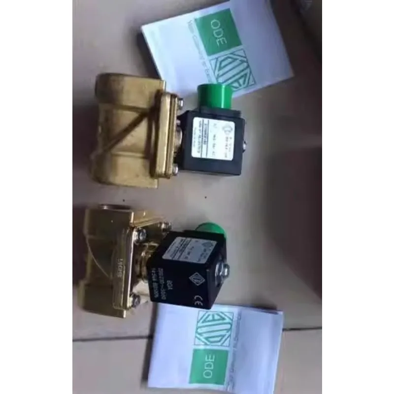 Italian ODE two-way normally closed solenoid valve 21H9KB1806 points AC220V DC24V brass thread buckle