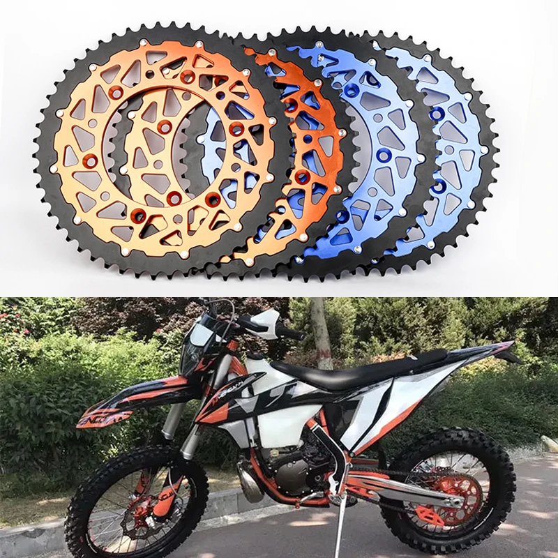 Motorcycle Rear Chain Sprocket For Husqvarna TE TC FC FX TX FE For KTM 125- 690 125 200 250 350 For YAMAHA WR125 YZ125 TTR230