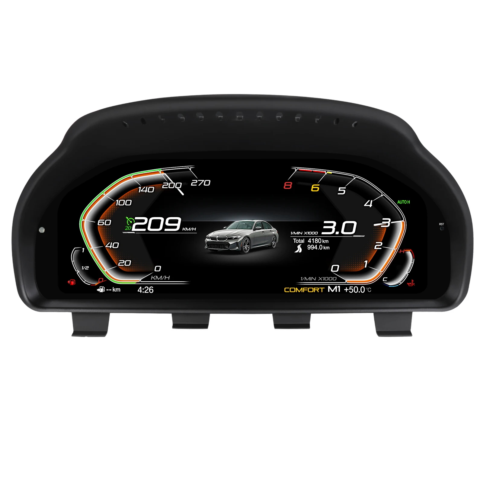 12,3 inch digitaal dashboardpaneel voor BMW 5-serie F07/F10/F11/F18/ 6-serie F06/F12/F13/ 7-serie F01/F02/F03/ X3 X4 X5 X6.