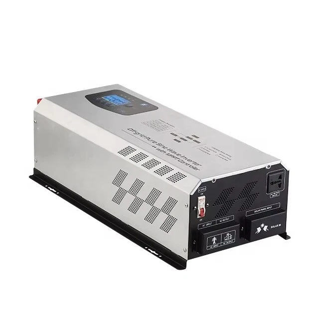 Hybrid solar inverter 5KW 12V 110V 220V 48V with remote control and external battery