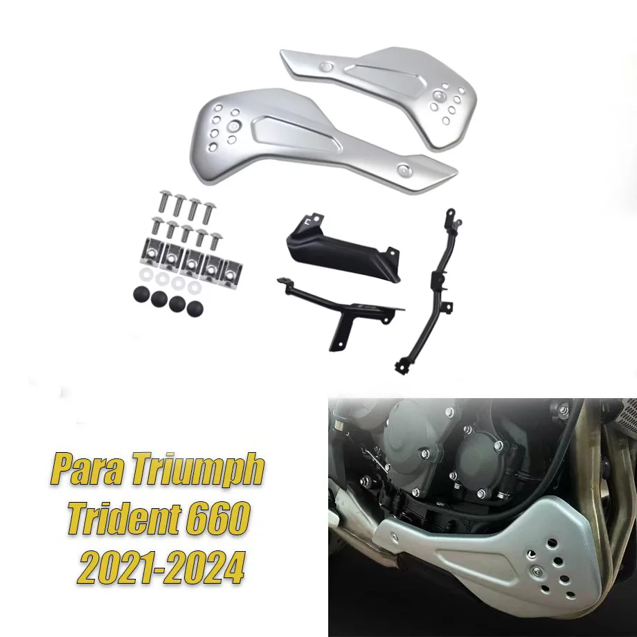 For Triumph Trident 660 2021-2024 Motorcycle Belly Protector Trident 660, Skid Plate Spoiler