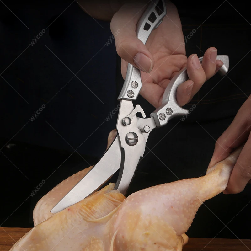 WXCOO Professional Butcher Boning Knife High Carbon Steel Kitchen Meat Cleaver Forged Chef Knife Set Fish Fruit Cleaver Knives