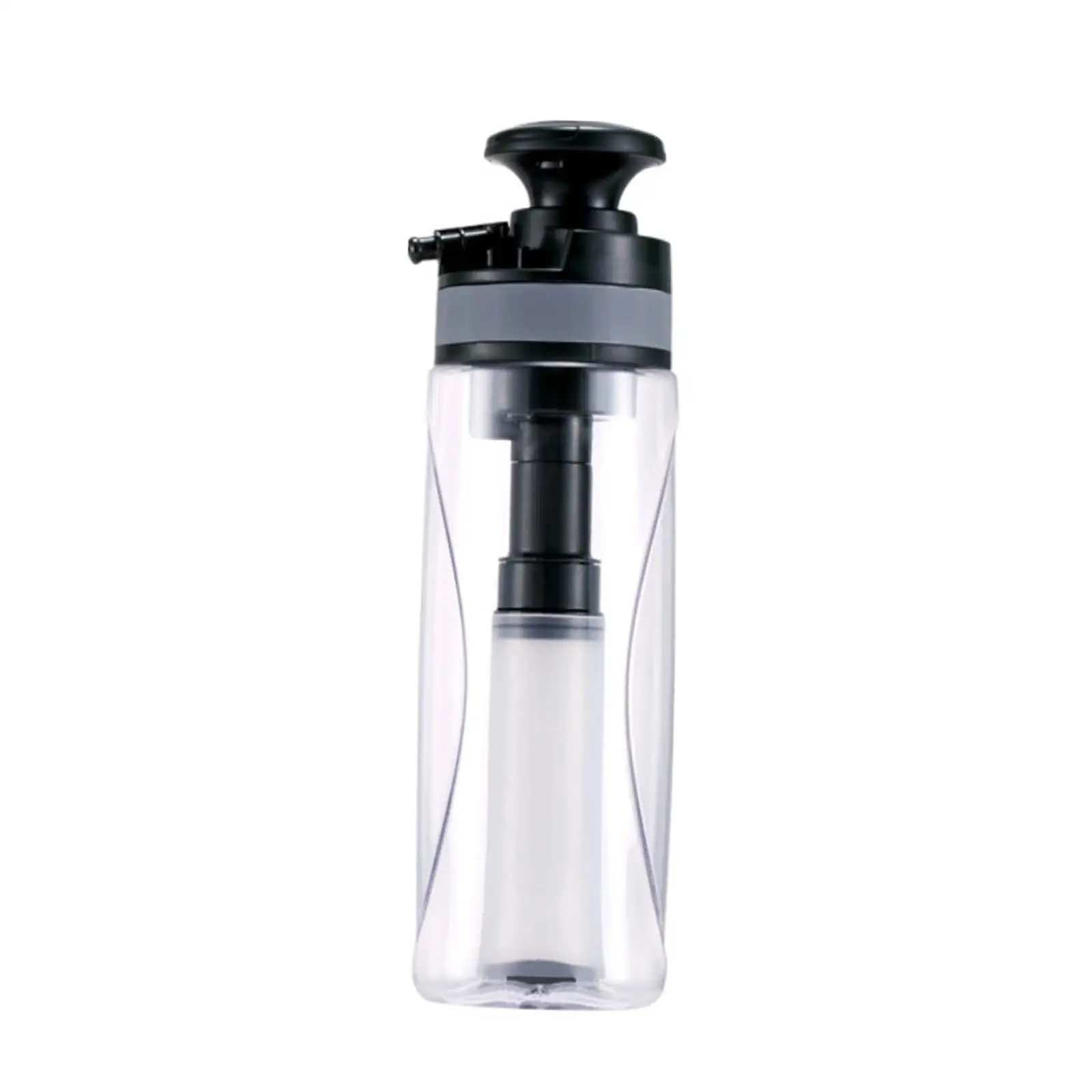 

Water Purifier Bottle with Storage Bag Manual Water Purification Pump for Hiking