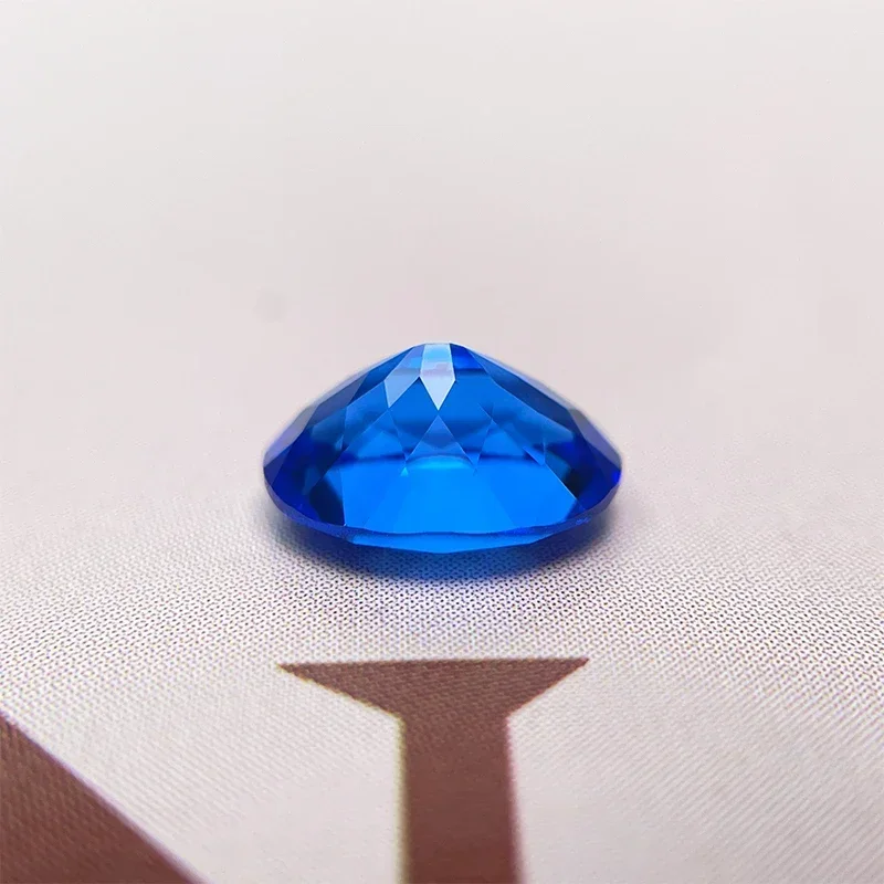 

A+High Quality Lab Grown Cobalt Spinel Oval Cut Gemstone for DIY Ring Necklace Earrings Main Materials Selectable AGL Certificat