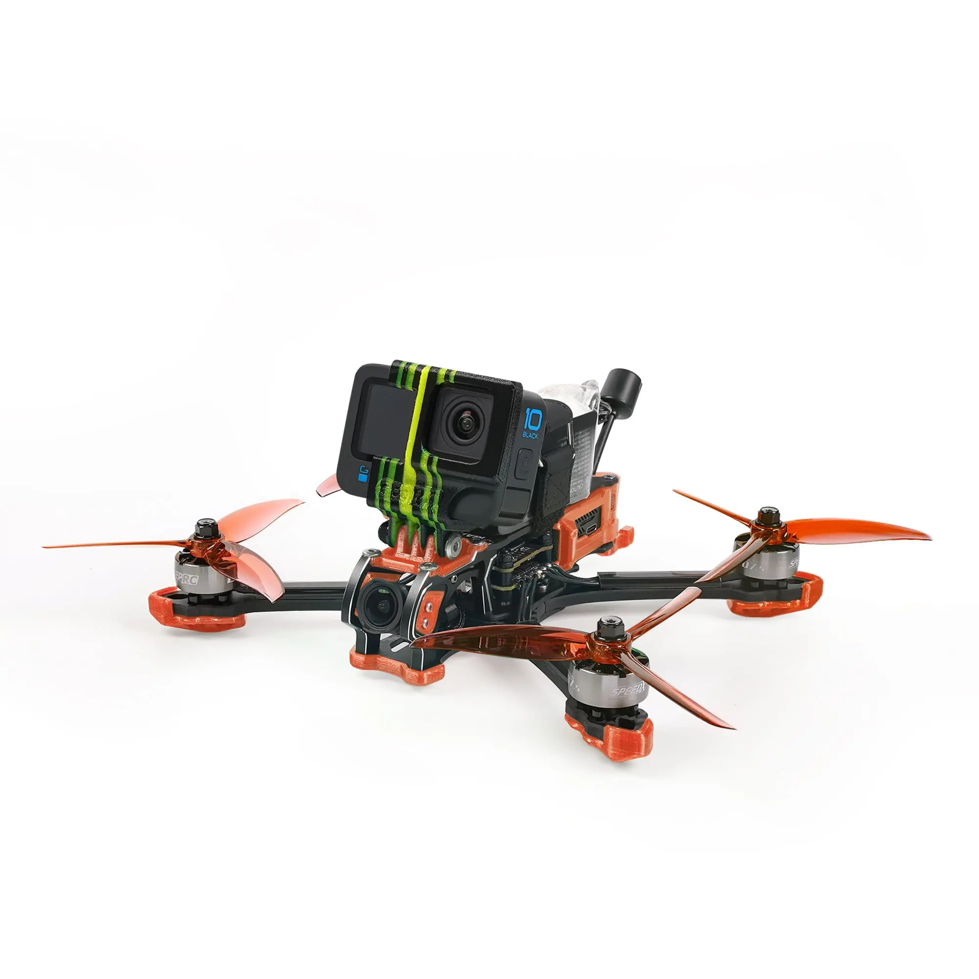 

GEPRC MARK5 HD O3 Freestyle FPV Drone/Orange 4S/6S 5Inch SPEEDX2 2107.5 F722-HD-BT-V2 For RC FPV Quadcopter Freestyle Drone