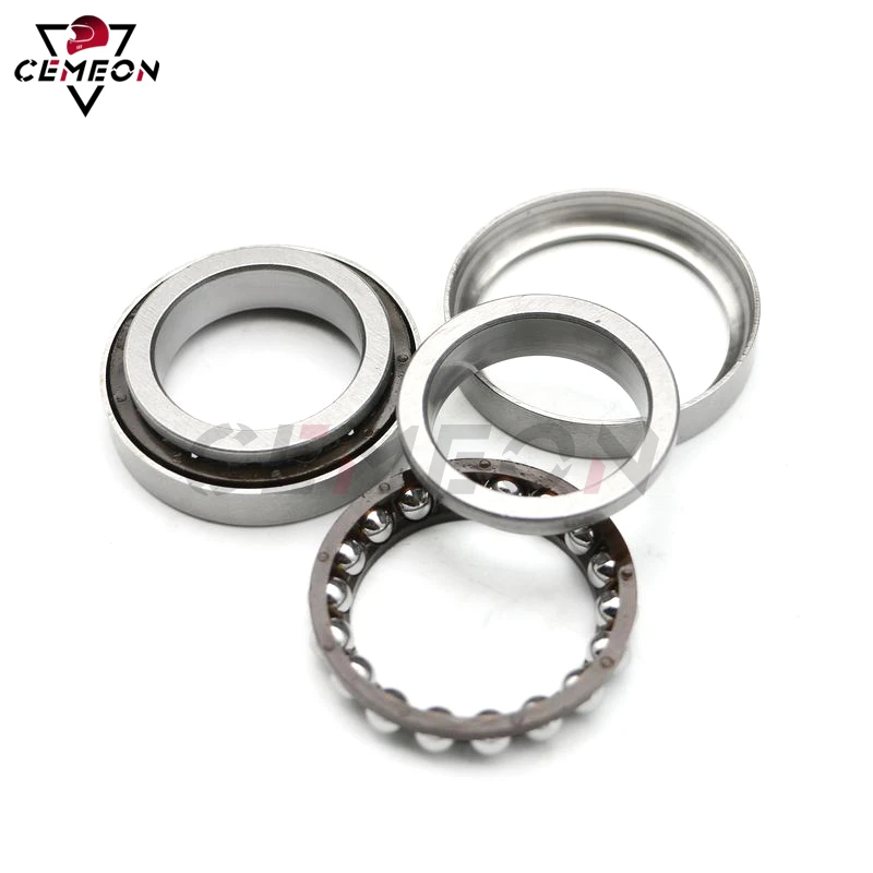 For MOTO GUZZI 1400 CALIFORNIA AUDACE CUSTOM TOURING ABS ELDORADO Motorcycle Steering Bearing Pressure Ball Wave Disc Kit