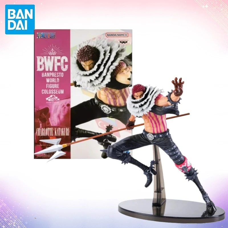En Stock Original Banpresto One Piece BWFC Charlotte Katakuri figura de Anime juguetes colección de regalo modelo adornos WBS
