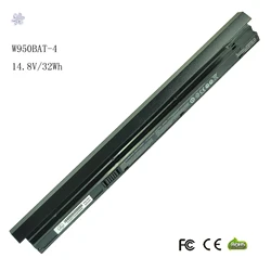 W950BAT-4 New Laptop Battery For Clevo 6-87-W95KS-42F 6-87-W95KS 4ICR18/65 battery W950BAT-4 14.8V 32Wh