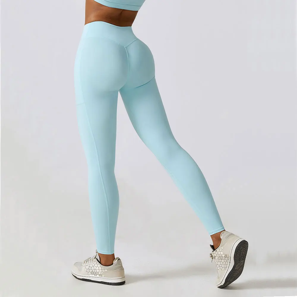 Fitness Tights Sport Leggings Women Seamless Gym Workout Running Yoga Pants Sportswear High Waist Push Up Athletic Leggings