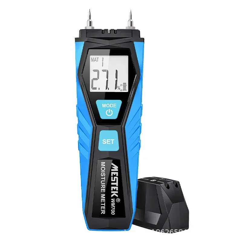 Premium MESTEK WM700 HD Display Wood Moisture Tester High Precision Probe Wood Moisture Tester