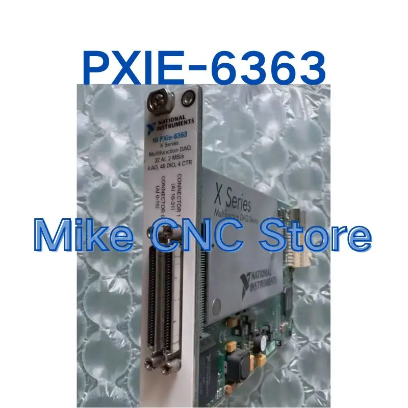 Second hand PXIE-6363 data acquisition card tested OK and shipped quickly
