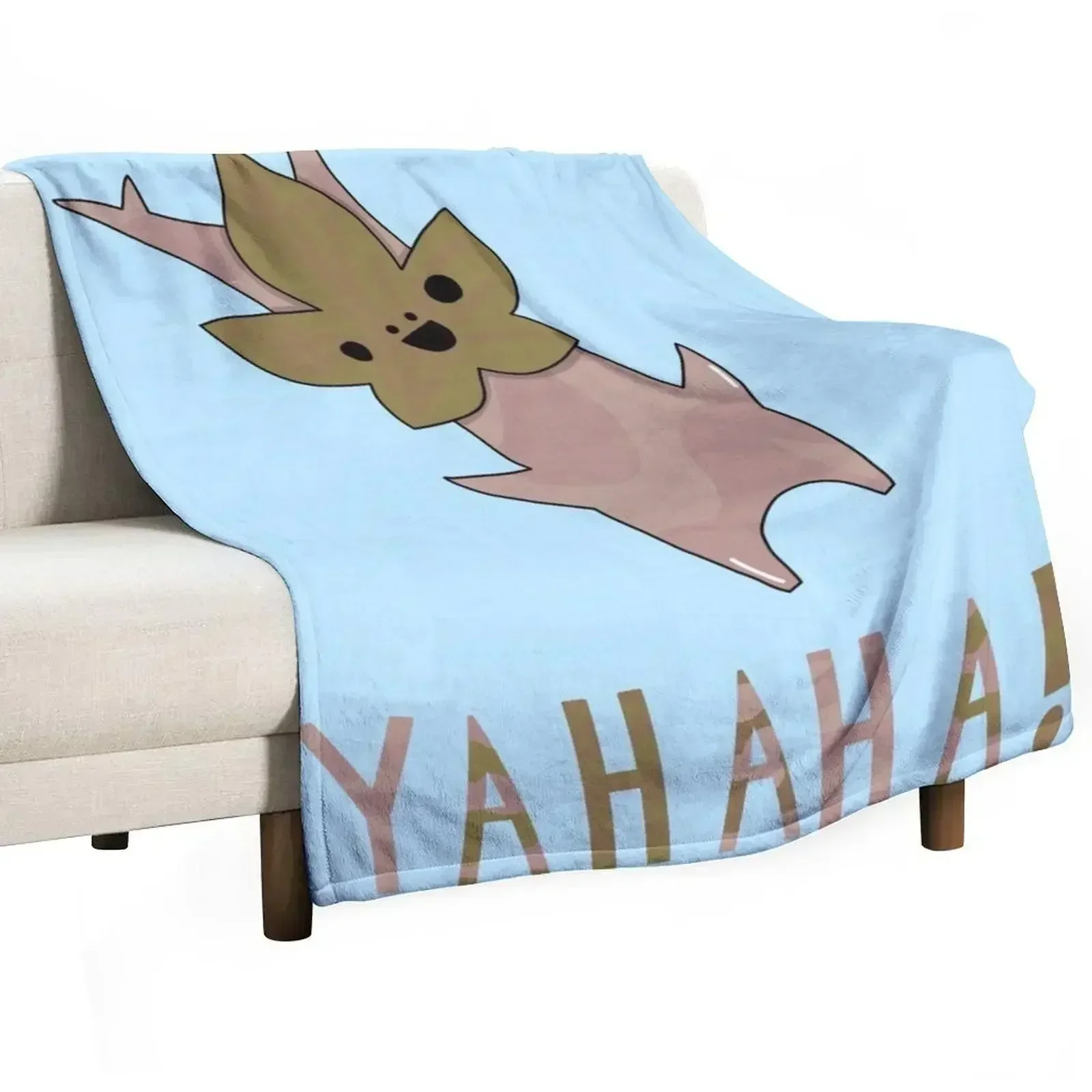 

BOTW Korok!! Throw Blanket Sofa Quilt Blankets Sofas Of Decoration Blankets