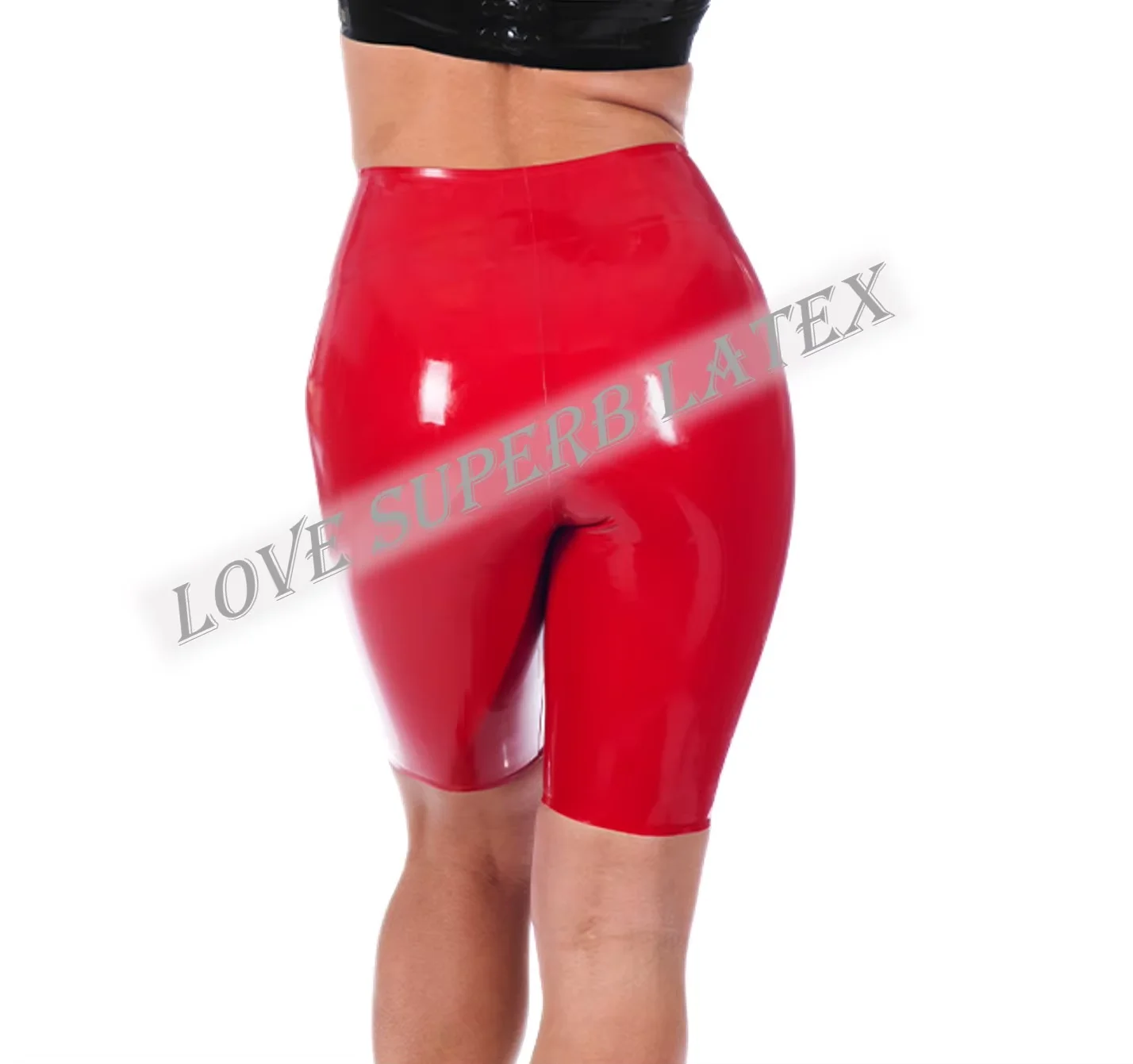 ラテックス女性サイクルショーツクラシック女性スポーツウェアカスタマイズ