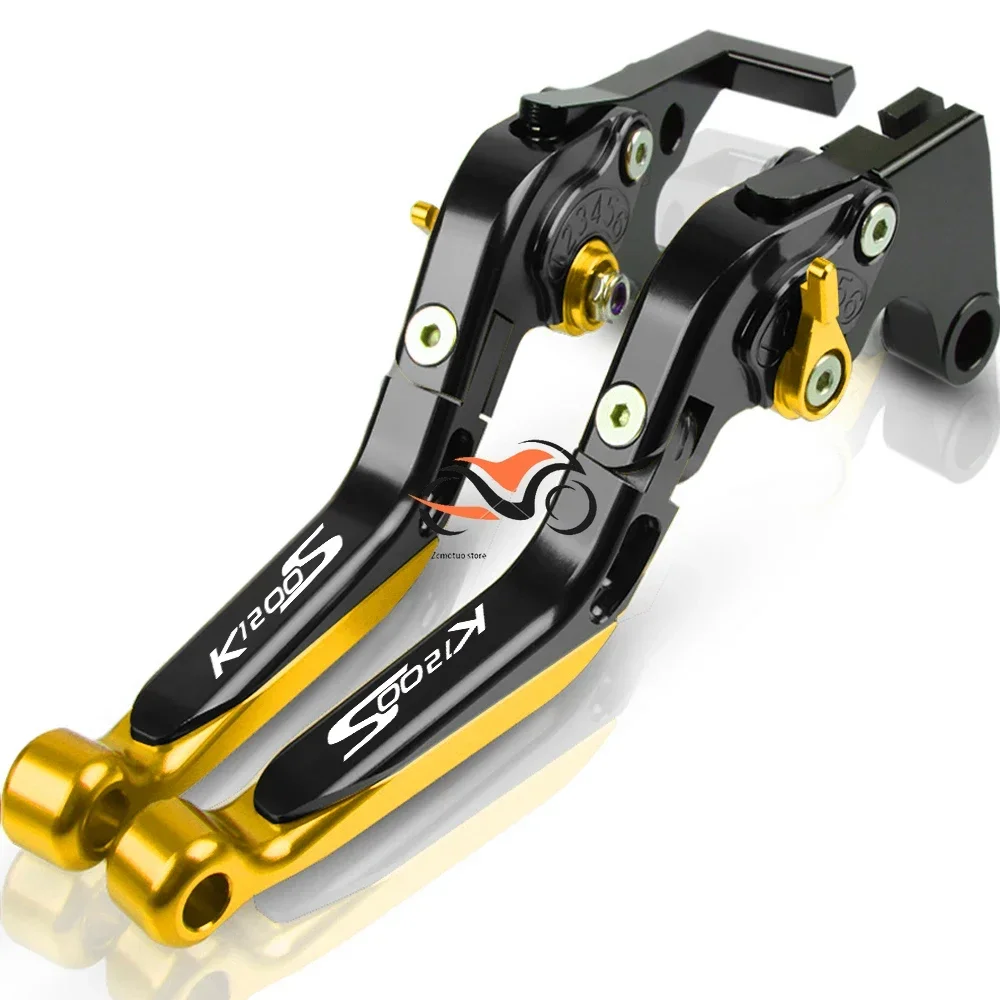 

For BMW K1200S Motorcycle Accessory Brakes Folding Extendable Clutch Levers Handle Bar K1200 K 1200 S 2004 2005 2006 2007 2008