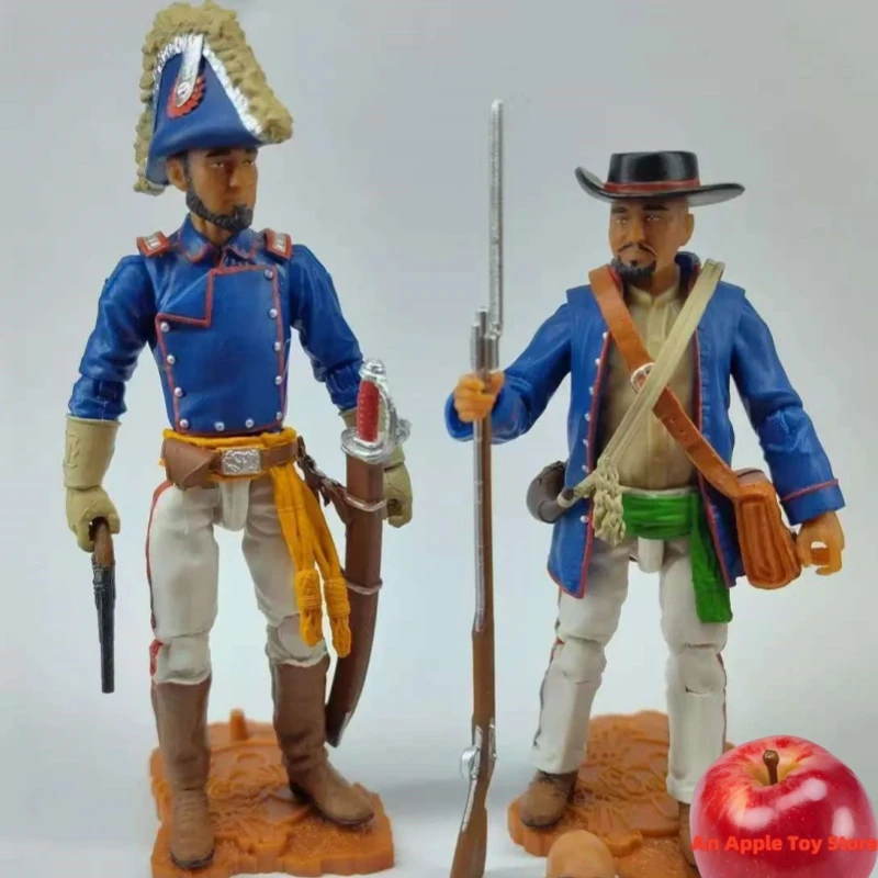 

1/18 3.75inches Chicken Fried Toys Action Figure Civil War Joe Ryan and Reuben Vival Anime Toy