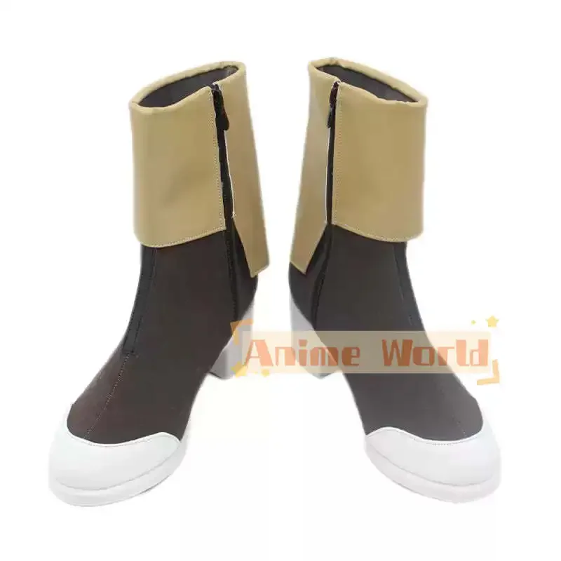 Murrue Ramius Scarpe Cosplay Scarpe Stivali Puntelli per feste di carnevale di Halloween su misura