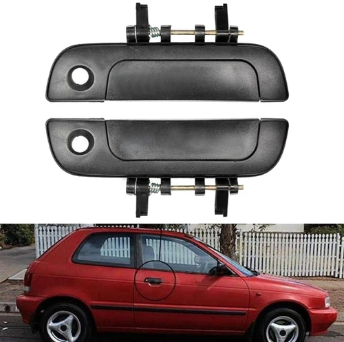 Imagen 2 del producto Manija de puerta exterior delantera de coche, accesorio para Suzuki Baleno, streem, Cultus, Maruti, Baleno, Chevrolet, Cassia, 1995-2001, 82820-60G00