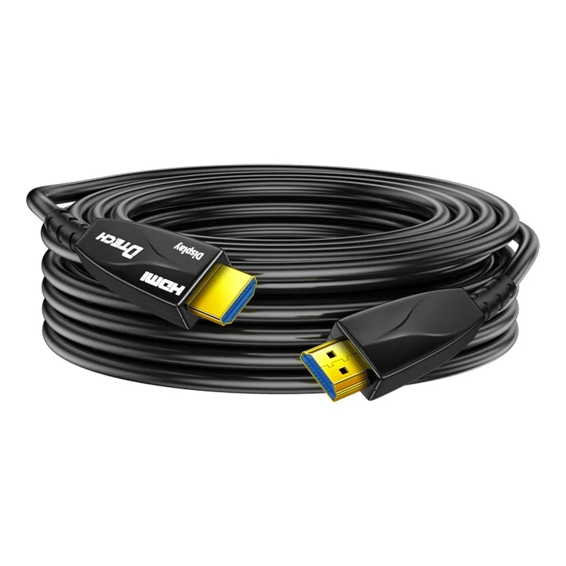 DTECH 18Gbps HDMI 2.0 Video Audio Cable 30m HD 4K 60Hz Fiber Optic HDMI Cable