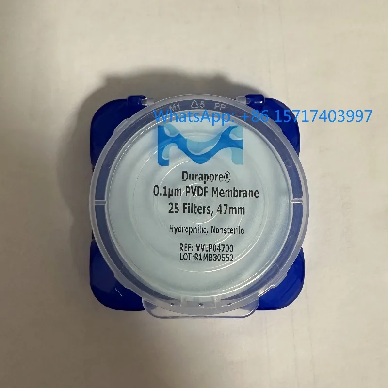 Merck Millipore 0.1um PVDF Filtration Membrane 47mm VVLP04700