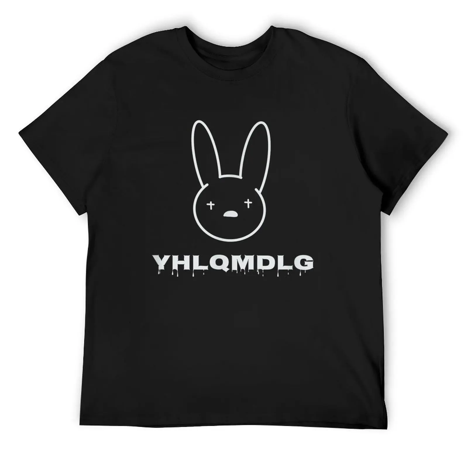 YHLQMDLG Yo Hago Lo Que Me Da La Gana Bunny T-Shirt sweat anime clothes plain black t shirts men