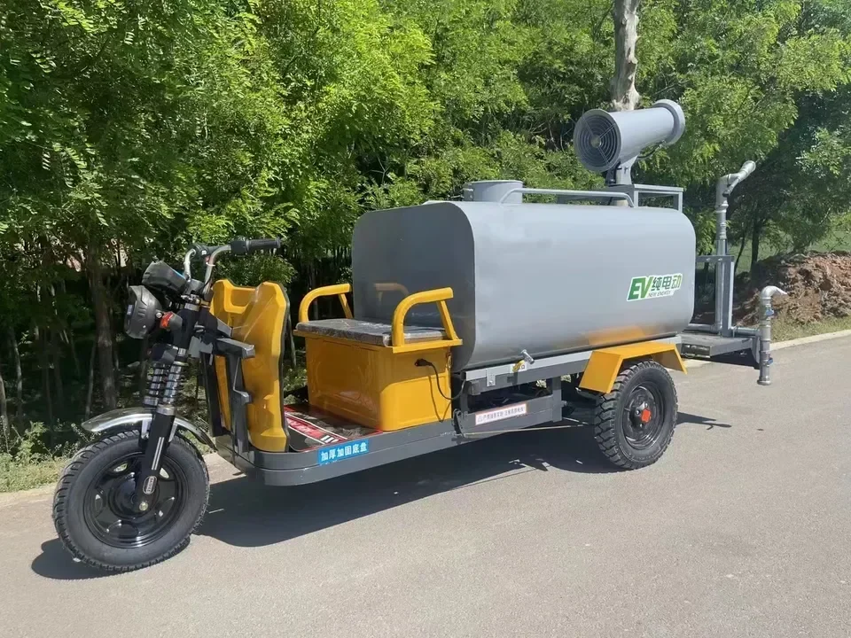 Wholesale Industrial Electric Floor Cleaning Machine Road Sweeper 4 Wheels Road Sweeper For Sale with Strong Dust Control