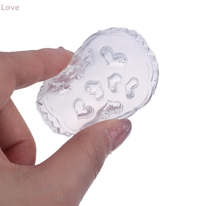 [L&P] قالب أظافر من السيليكون على شكل أرنب على شكل قلب، فن تجميل الأرانب، قالب أدوات مصنوع يدويًا لتزيين الأظافر