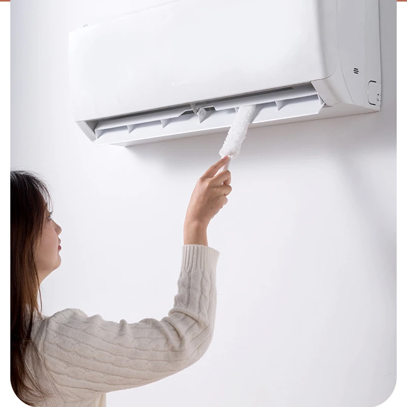 Air Conditioner Cleaning Brush Air Conditioner Coil Cleaner Brush Shutters Scrubber For Refrigerator Bottom Car Vent Interior