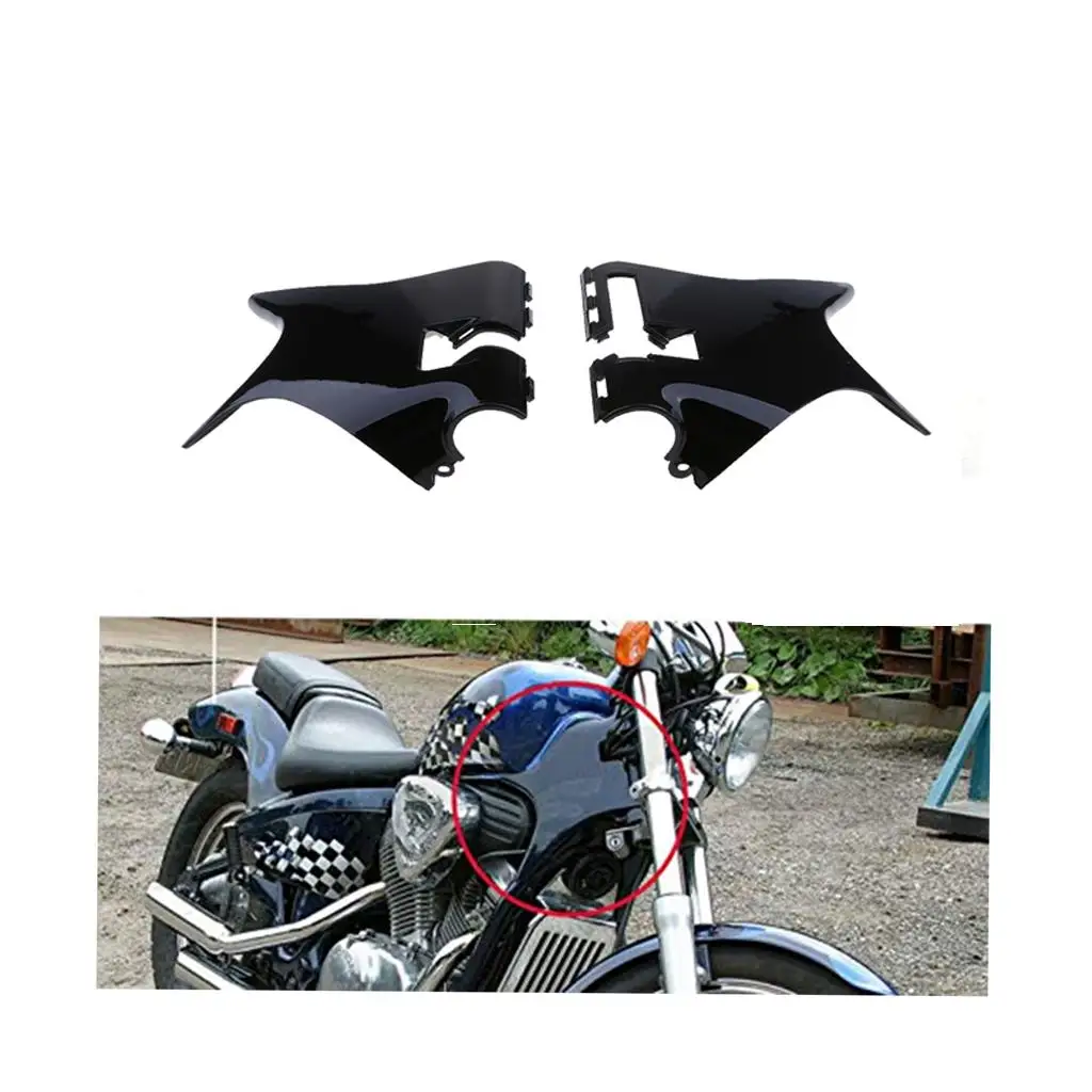 Black  Neck Cover Cowls for Shadow NV VT400 ,VT 600, 1993-2007