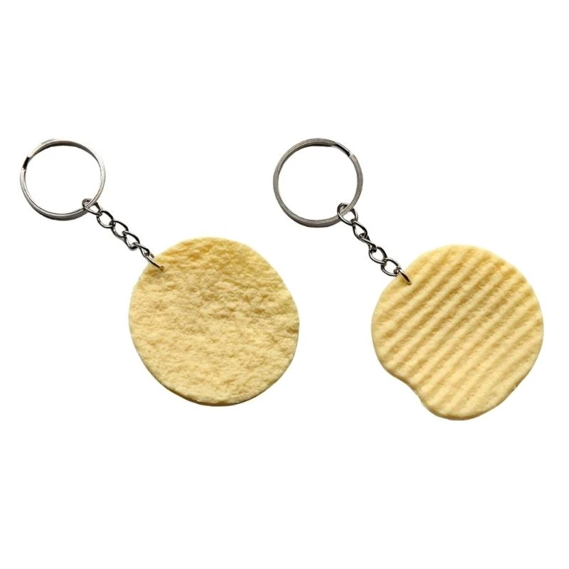 

10Pcs Artificial Potato Chips Model Simulation Crisps Model for Photo Props 15UB