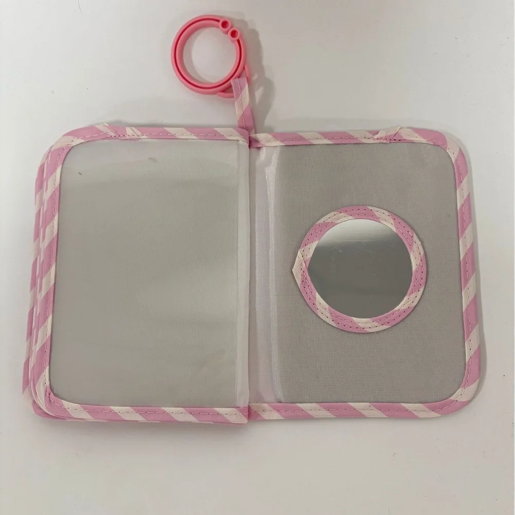 For Crib For Stroller Infant Keepsake Baby Photo Album Nursery Decor Pink Hanging Loop For Stroller Photo Album
