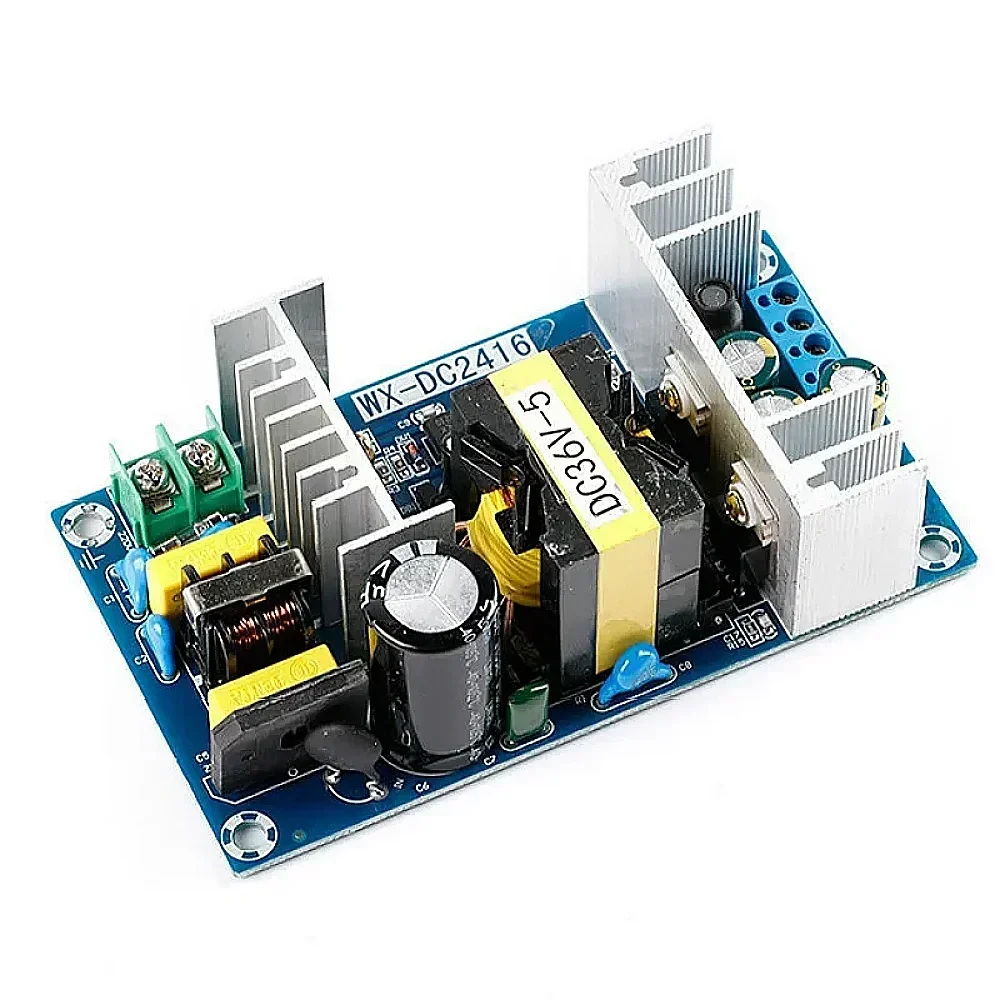 AC 110V-260V to DC 36V 5A 180W Switch Power Board DC36V Isolated Power Supply Board DC2416 High-Power AC-DC Power Supply Module