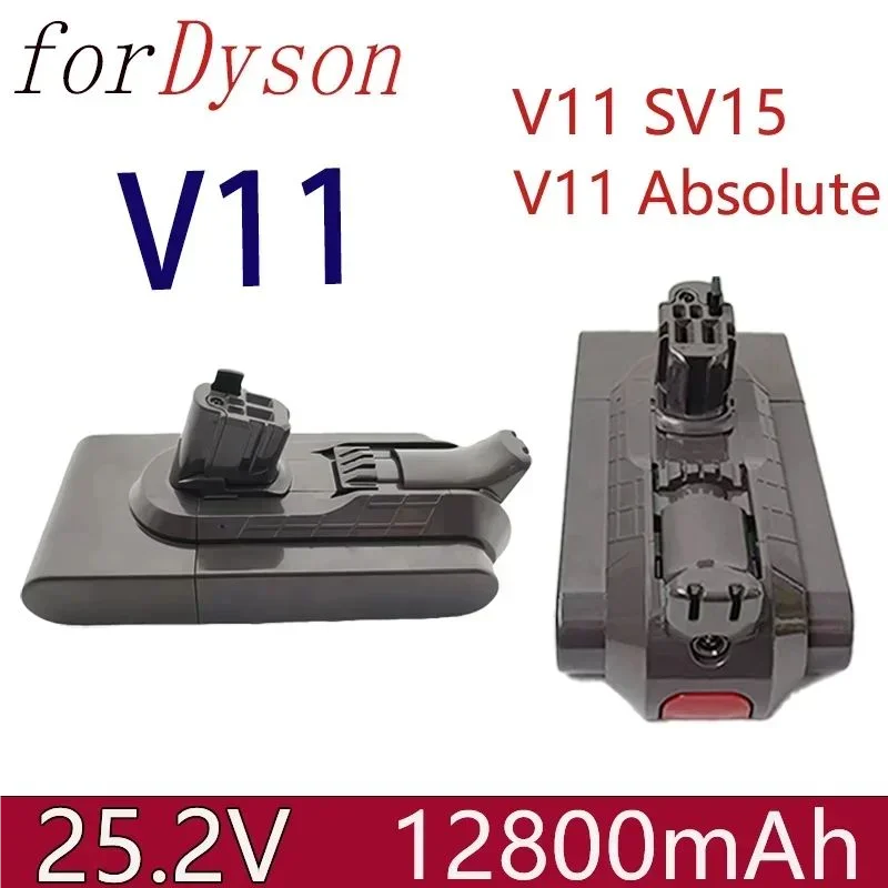 100% Original 25.2V 12800Ah V11 Absolute SV15 Battery Lpega Suitable For Dyson Vacuum Cleaner V11 Type Lithium-ion Battery