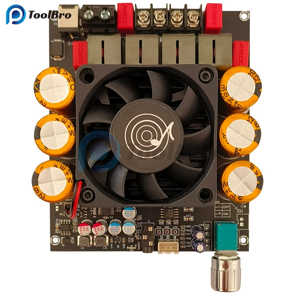 

600 Вт * 2 двухканальный цифровой усилитель мощности Pure Post, плата постоянного тока 18-50 В TPA3255 JRC2068, защита от короткого замыкания для автомобильного домашнего динамика