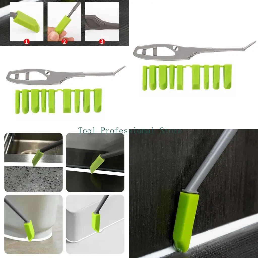 

57QF Многоцелевой скребок инструмент 9 Функции в 1 портативных домашних аксессуарах для энтузиастов DIY и чистки поверхностей