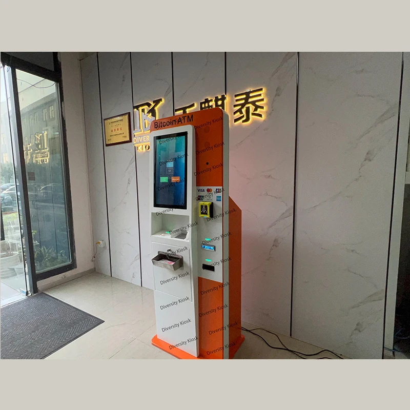 Terminal de troca de moeda de quiosque de pagamento de alta segurança Crypto ATM Machine BATM BTC Terminal de autoatendimento